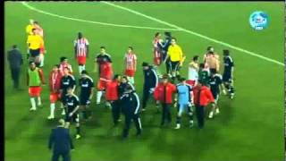 Fight between Casillas  Vargas after the match Almeria  Real Madrid 16111 [upl. by Lewellen]