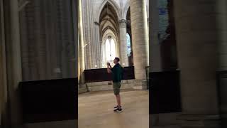 Inside Rouen Cathedral Unesco [upl. by Revell]