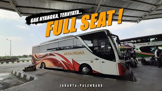 JARANG TEREKSPOSE  Bus Arya Prima Jakarta  Palembang [upl. by Prudence]