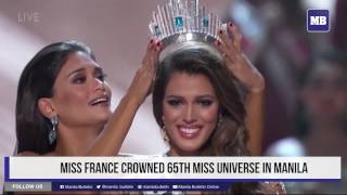 Miss Universe 2016 is Miss France [upl. by Eitsrik]