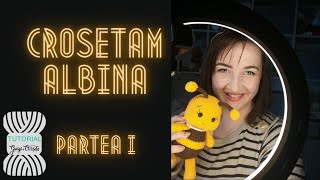 🐝 Croșetăm Albină Amigurumi Partea 1 [upl. by Kimmi]