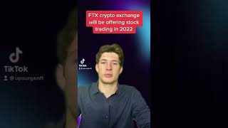 FTX Crypto Exchange Offering Stock Trading In 2022 [upl. by Oralle]