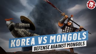 How Korea Defended against the Mongols  Medieval History [upl. by Lleinad]