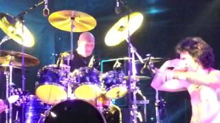 Chris Slade Live with FEAST  THUNDERSTRUCK  Grana AT Italy July 21st 2013 [upl. by Gilman]