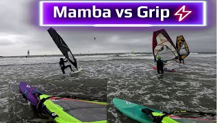 Fanatic Mamba 94l vs Grip 87 in 45 [upl. by Gulgee]