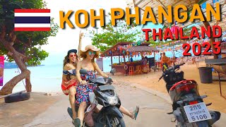 Koh Phangan Thailand Beach Driving Tour 2023 [upl. by Costa]