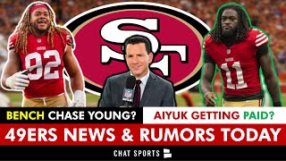 49ers Rumors Niners BENCHING Chase Young For Super Bowl REPORT 49ers WANT TO PAY Brandon Aiyuk [upl. by Haakon]