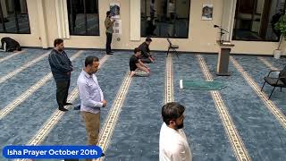 Isha Prayer October 20th [upl. by Kriss]