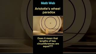 Aristotles Wheel Paradox Are the Circumferences Equalquot [upl. by Evante]