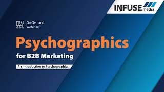 Psychographics for B2B Marketing An Introduction to Psychographics [upl. by Sherfield]