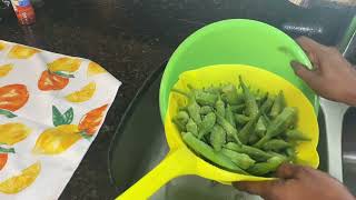 Dehydrated Okra Chips [upl. by Nic]