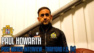 Clitheroe 31 Trafford  Paul Howarth Post Match Interview [upl. by Sukram]