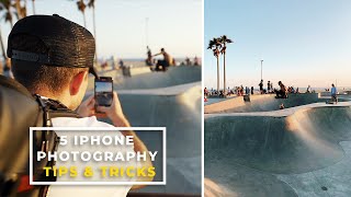 5 Tips amp Tricks for AMAZING IPHONE Photography [upl. by Mar]