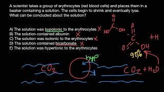 Osmotic pressure Hypotonic Isotonic and Hypertonic solutions effect on RBC [upl. by Htiekram]