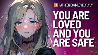 ASMR  Mommy GF Comforts Her Crying Partner  GF Comfort  Loving Support  Sleep AID  British [upl. by Lebezej598]