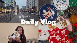 🎄 Christmas is Coming Daily Vlog  Festive Finds Decorations amp Holiday Prep 🎅✨ [upl. by Nohsreg]