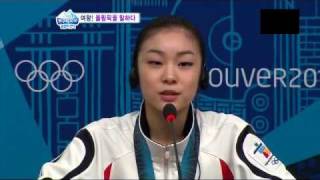 Yuna Kim Vancouver OlympicsNews  SBS 2010 0226 올림픽센터 여왕 올림픽을 말하다 2 [upl. by Murtagh]