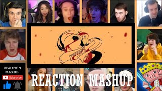 Reaction Mashup  Dream SMP Members React to SADist quotHog Huntquot Animation [upl. by Sausa]