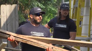 Cheniere Habitat for Humanity provide home renovation for veteran [upl. by Gretchen268]