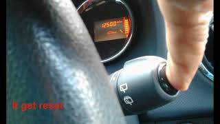 Dacia Sandero  Duster  Logan Service indicator Oil Light Reset [upl. by Bellanca]