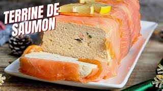 RECETTE  Terrine de saumon frais recouverte de saumon fumé LACHOUFAMILY [upl. by Harak]