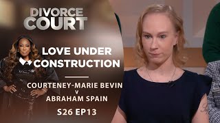 Love Under Construction CourteneyMarie Bevins v Abraham Spain  Season 26 Episode 13 [upl. by Dlanor]