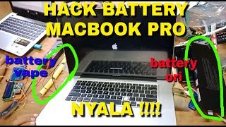 Hack Battery MacBook Pro Duwi Arsana [upl. by Nolat331]