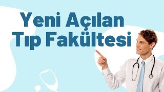 2022 YKS Yeni Açılan Tıp Fakültesi Devlet Üniversitesi [upl. by Arlin]