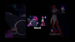 Chou usa vs chou Philippines chou funny moments mobilelegends mlbb [upl. by Kieger872]