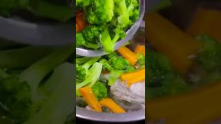 Blanching Broccoli and Carrots [upl. by Buke577]