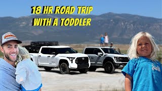 I took my toddler on his first road trip it took 18 HOURS [upl. by Sukhum281]