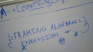 Framing algebra expression full chapter explanation [upl. by Panta672]