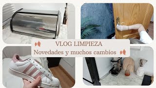 VLOG LIMPIEZA  USOS del CIF  Una MAÑANA repostera y con MUCHAS novedades [upl. by Atteuqahc]