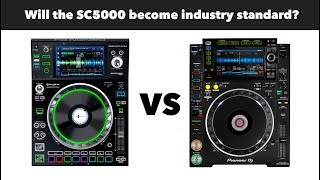 Denon vs Pioneer DJ  Will the SC5000 player become industry standard [upl. by Adnarb74]