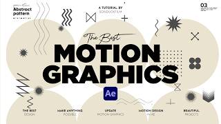 10 NEW Motion Graphics to USE in 2024 After Effects [upl. by Maibach661]