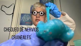 ASMR roleplay  TEST de nervios craneales 🧠 SI YA NO PUEDES DORMIR [upl. by Stedt758]