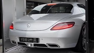 NewCar Mercedes Benz SLS AMG 571HP Wing doors  Interior amp Exterior [upl. by Gawain]