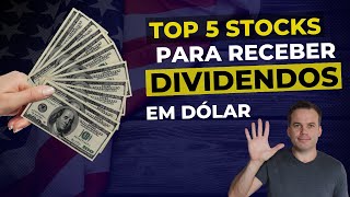 DIVIDENDS ARISTOCRATS  5 STOCKS COM MELHORES MÃ‰DIAS DE DIVIDENDOS [upl. by Natloz63]