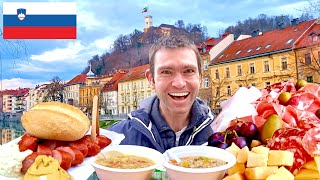 ULTIMATE Slovenian Food Tour Cheap Eats to Fine Dining  Ljubljana Slovenia [upl. by Lepine363]