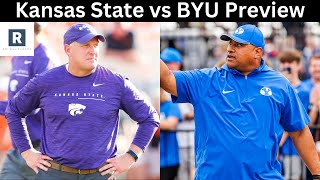 Kansas State vs BYU Game Preview  College Football Game Predictions [upl. by Drallim]