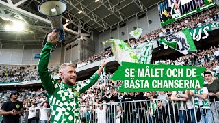 HÖJDPUNKTER  Hammarby 10 IF Elfsborg  Kyligt avslut av Nalic säkrade segern [upl. by Seagraves857]