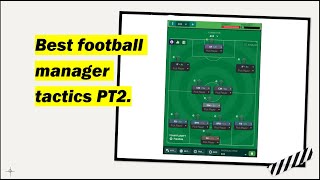 Insane 443 Game winning tactic football manager 24 [upl. by Tressia]