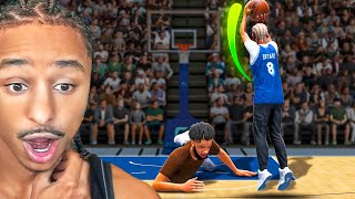 Breaking EVERYONES ANKLES amp GREENING 100 SMOTHERED SHOTS at 1V1 Event  BEST JUMPSHOT in NBA 2K24 [upl. by Renner]