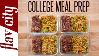 Meal Prep For A College Student – Meal Prepping [upl. by Bullough228]