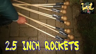 25 Inch Rocket Shells Salon Roger Fireworks [upl. by Katherine]