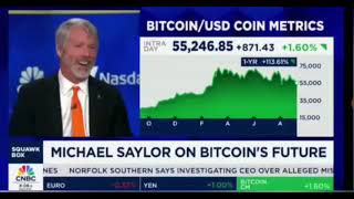 Michael Saylor Said Bitcoin is Going To 13Million in This Amount Of Time [upl. by Aeiram]