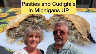 Pasties amp A Cudighi Sandwich in The Upper Peninsula of Michigan [upl. by Hilario937]