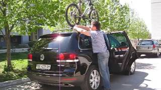 How to use Thule ProRide 598 Touareg GP [upl. by Hamid]