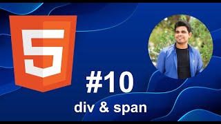 HTML course 10 div amp span [upl. by Amaso41]