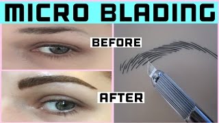 all about micro blading the whole process with pictures [upl. by Angy]